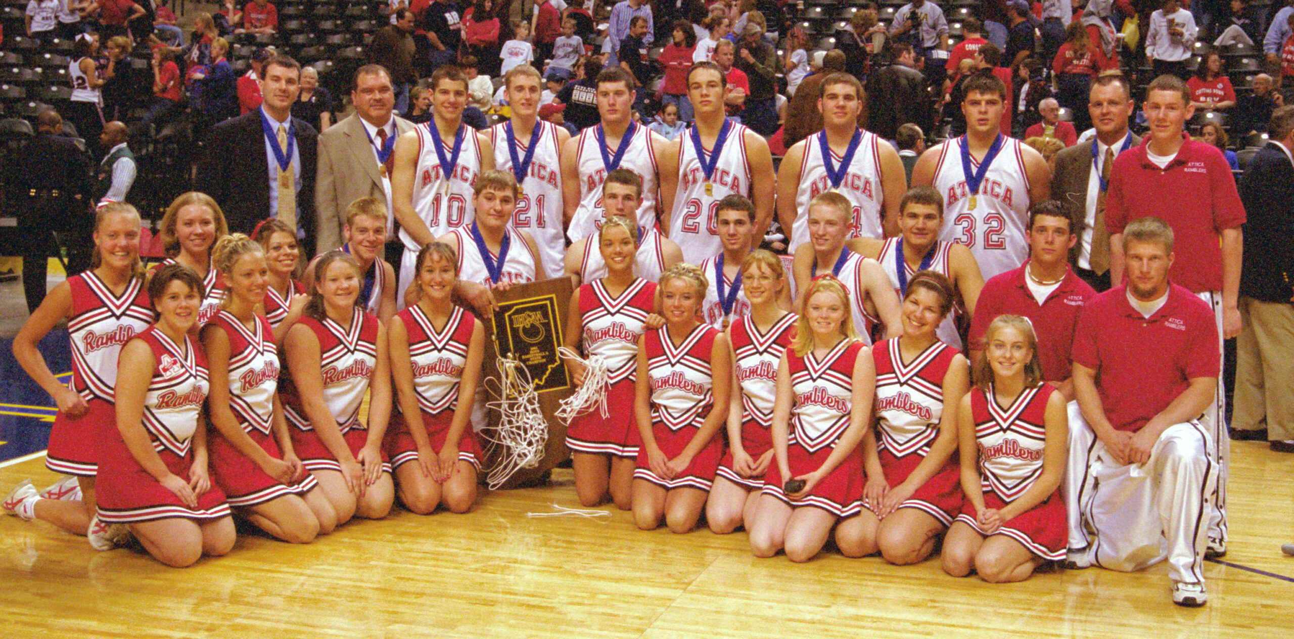 2001 Attica Boys Basketball Team