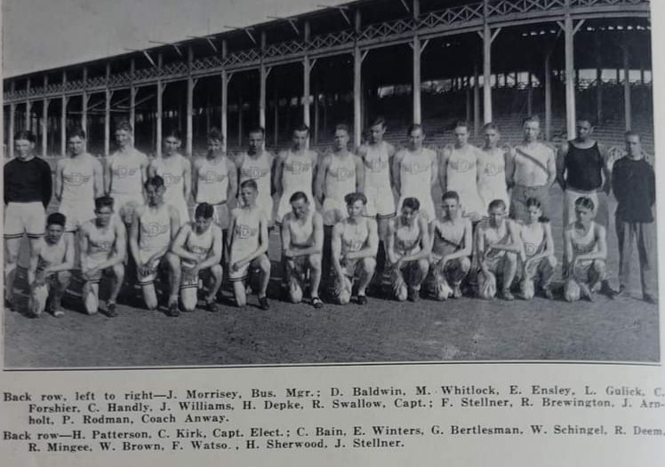 1925 Danville Boys Track & Field Team