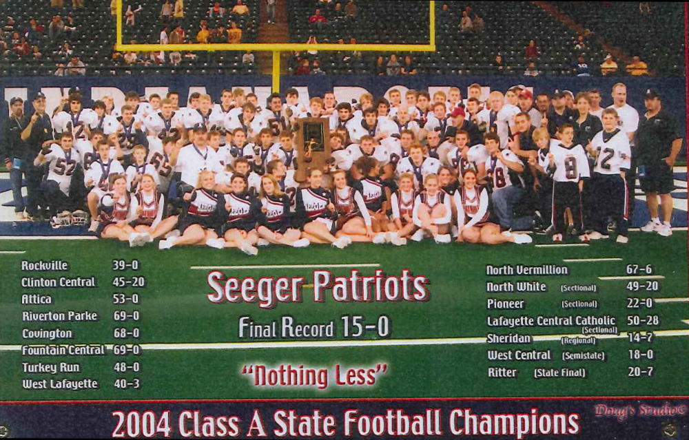 Seeger High School 2004 Football Team